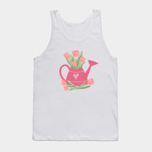 Tulips in a watering can Tank Top